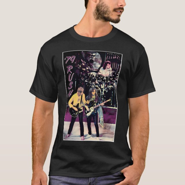 T-shirt concert Rush 79 (Devant)