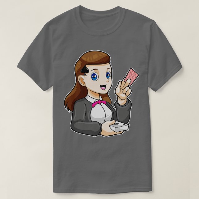 T-shirt Concessionnaire au Poker (Design devant)