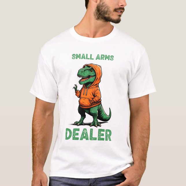 T-shirt Concessionnaire d'armes légères Dino (Devant)