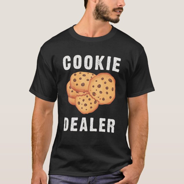 T-shirt Concessionnaire De Baking Cookie Pour Baker Pâtiss (Devant)