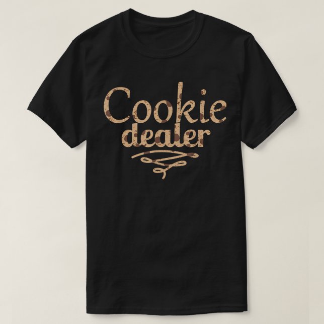 T-shirt Concessionnaire de biscuits, Hommes Femmes, Cuisin (Design devant)