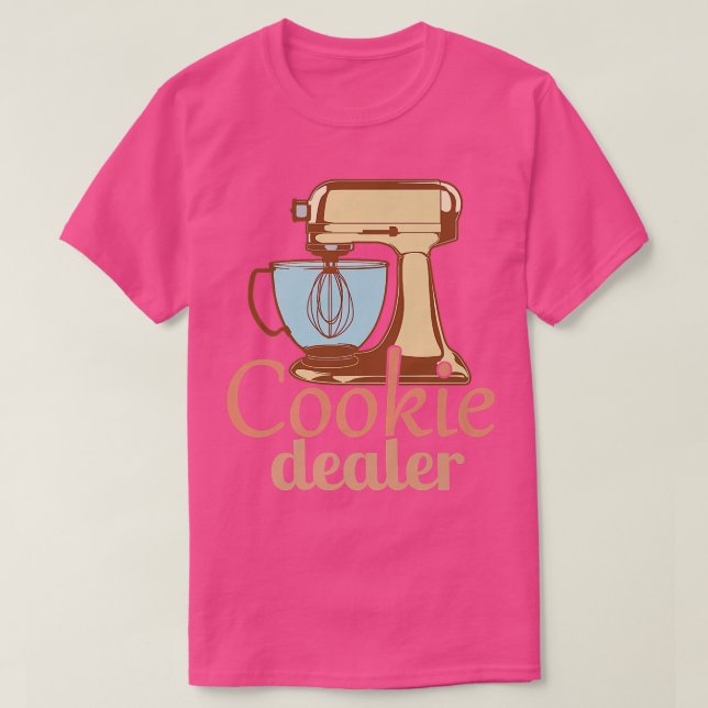 T-shirt Concessionnaire de biscuits, Hommes Femmes Cuisine (Design devant)