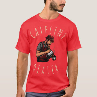 T-shirt Concessionnaire de caféine Barista
