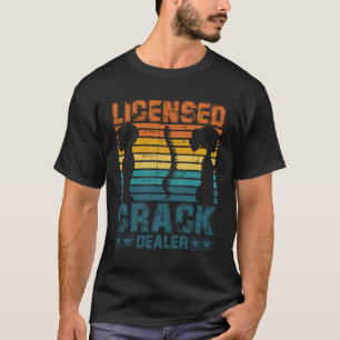 T-shirt Concessionnaire de crack agréé Os Docteur Professi