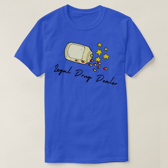 T-shirt Concessionnaire de drogue juridique 13 (Design devant)