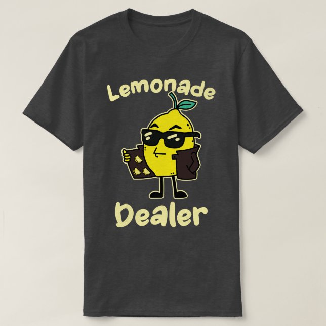 T-shirt Concessionnaire Lemonade Stand Lemonade (Design devant)