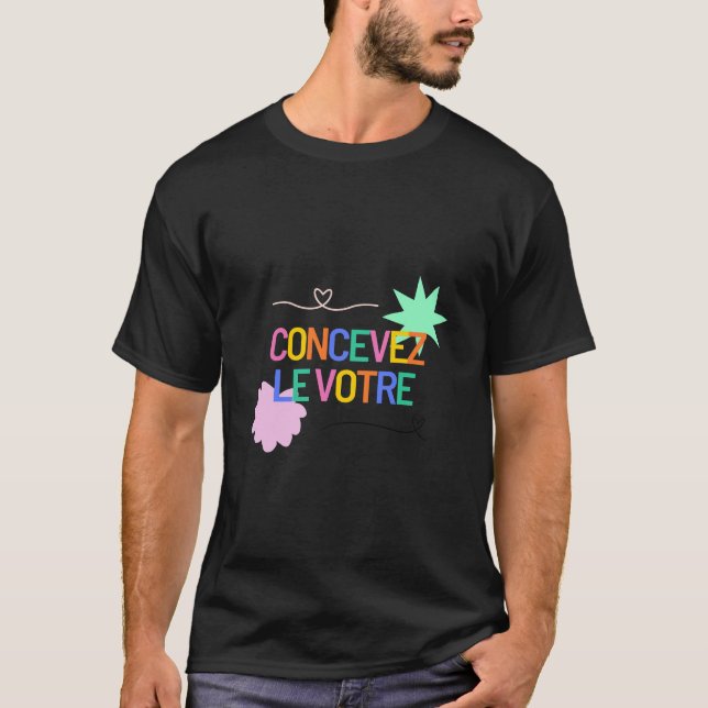 T-shirt Concevez le votre (Devant)