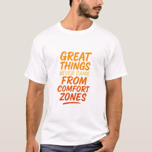 T-shirt Concevez votre destin - Typographie Motivationnell