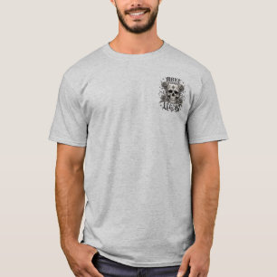 T-shirt Concevez Votre Propre Légende Crâne Gothique Desig