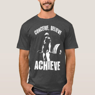 T-shirt Concevoir, Croire, Atteindre - Exercice Motivation