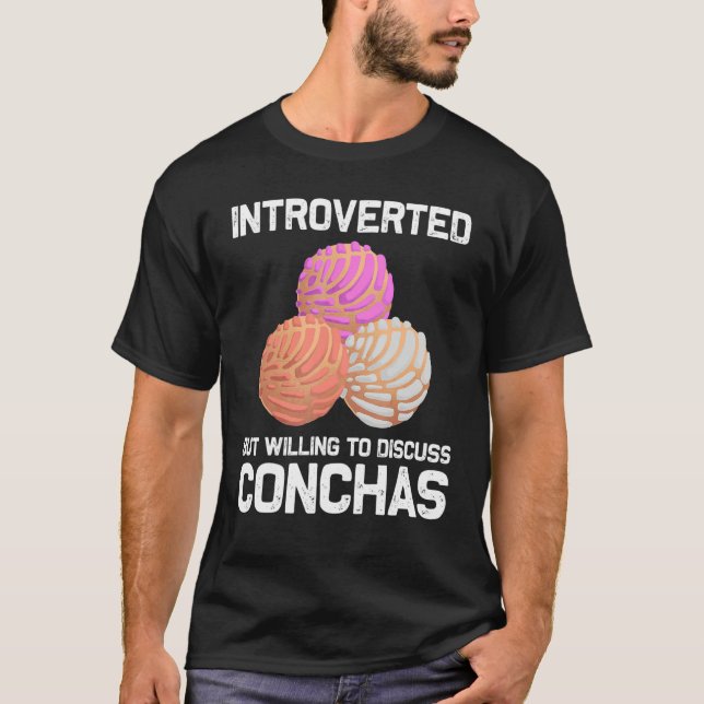 T-shirt Concha Cool pour hommes femmes Pan Dulce Latin Mex (Devant)