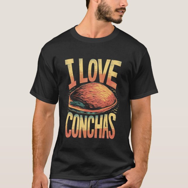 T-shirt Conchas mexicaines Pan De Dulce Pâtissier 2 (Devant)
