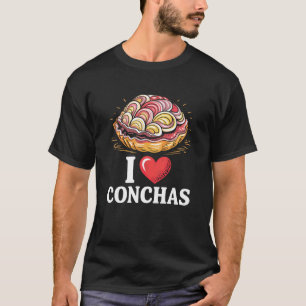 T-shirt Conchas mexicains Pâtissier Pan De Dulce 1