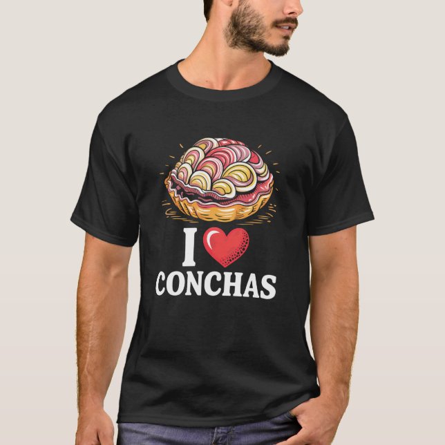 T-shirt Conchas mexicains Pâtissier Pan De Dulce 1 (Devant)