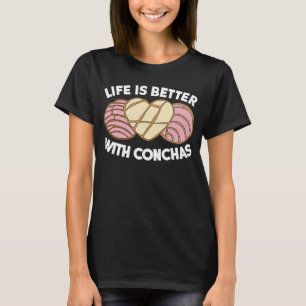 T-shirt Conchas Pan Dulce Latina Mexique Mujer Concha pass
