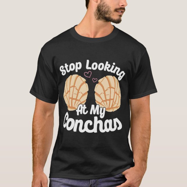 T-shirt Conchas Pan Dulce Latina Mexique Mujer Concha pass (Devant)