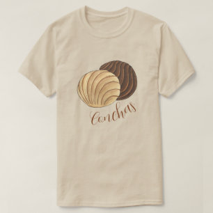 T-shirt Conchas Pan mexicain Dulce Sweet Bread Panadería