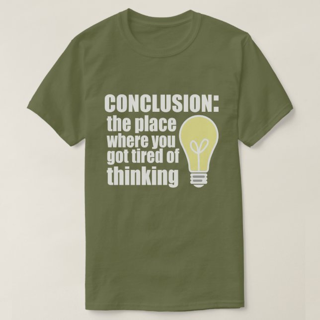 T-shirt Conclusion (Design devant)
