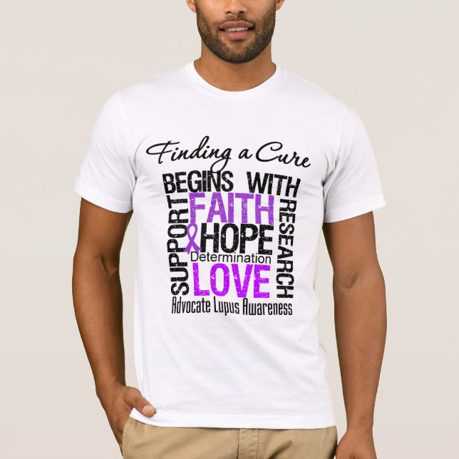 T-shirt Conclusion d'un traitement pour le lupus (Devant)
