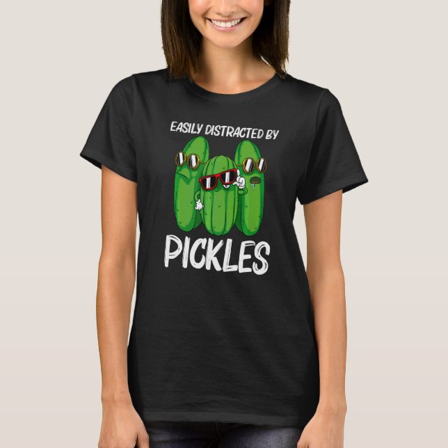 T-shirt Concombre Alimentaire Cornichon Cool Pour Hommes F (Devant)