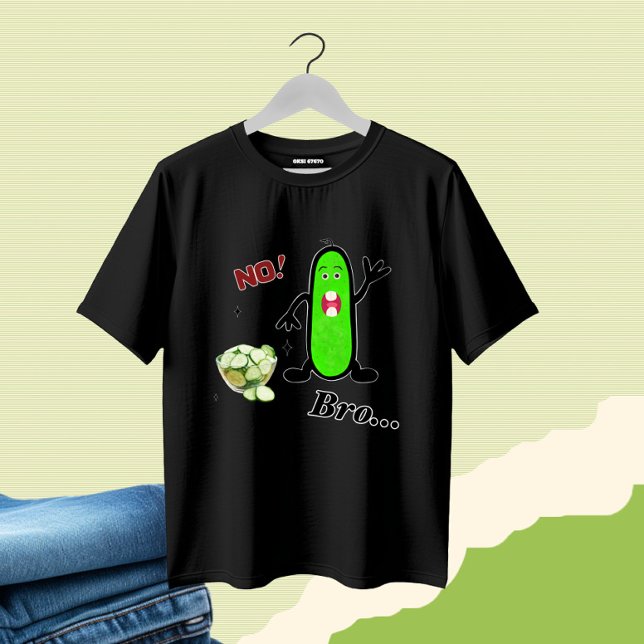 T-shirt Concombre drôle (Créateur téléchargé)