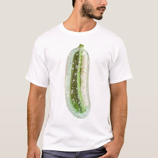 T-shirt Concombre Gazeux - Sparkling Cucumber (Devant)