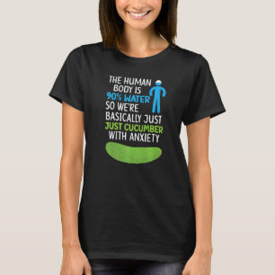 T-shirt Concombre Plante légumière Végétarien Végétalien