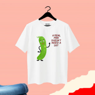 T-shirt Concombre vert