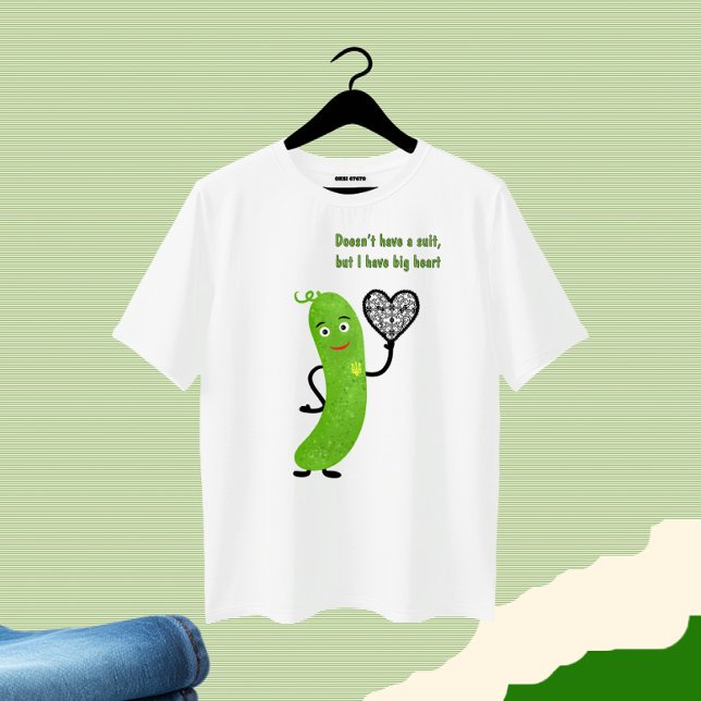 T-shirt Concombre vert (Créateur téléchargé)