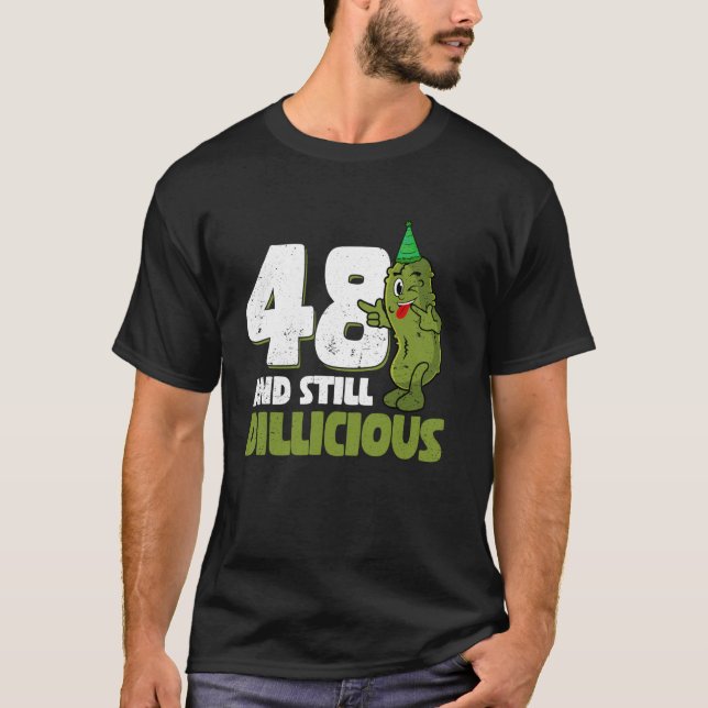 T-shirt Concombre vieux de 48 ans Dillicious 48e anniversa (Devant)