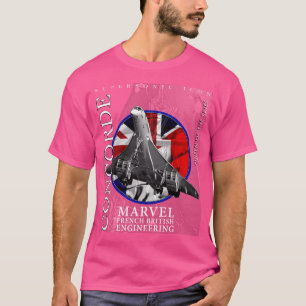 T-shirt Concorde Supersonic British