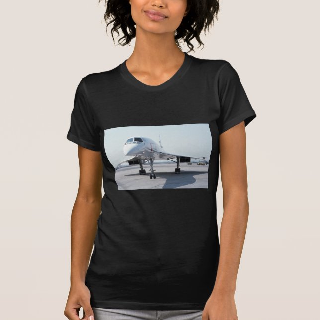 T-shirt Concorde supersonique (Devant)