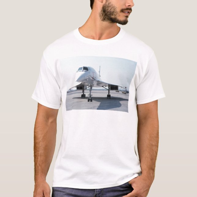 T-shirt Concorde supersonique (Devant)