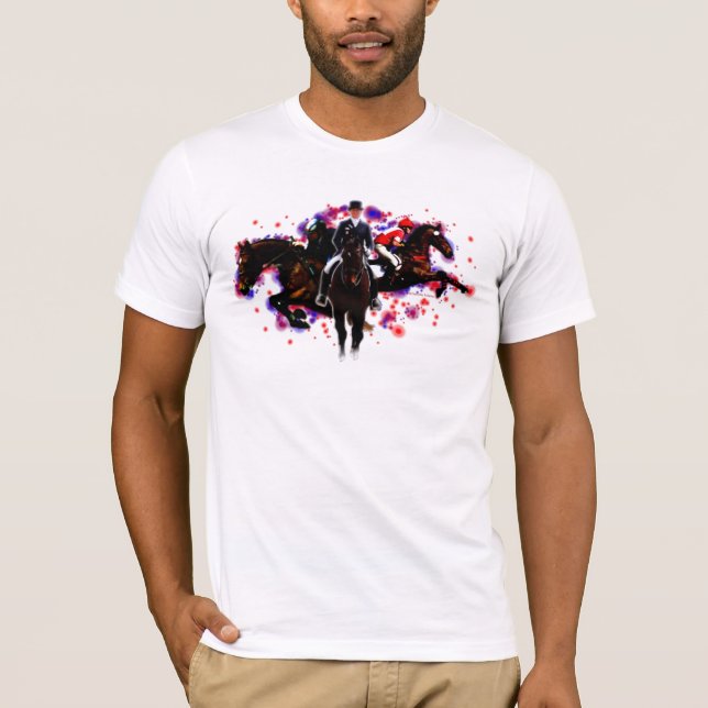 T-shirt concours complet de 3 jours (Devant)