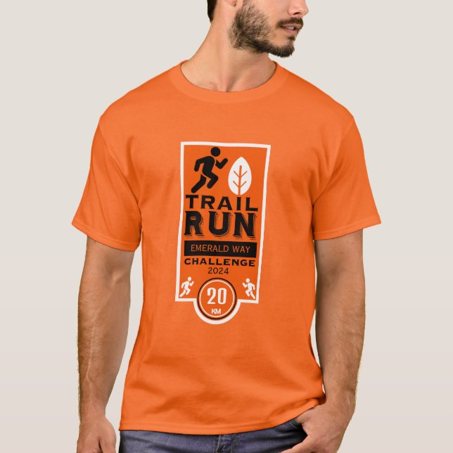 T-shirt Concours de course de coureur de piste (Devant)