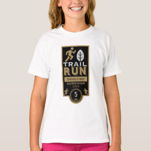 T-shirt Concours de course de coureur de piste
