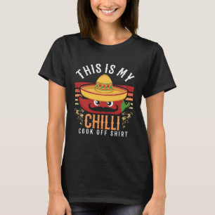 T-shirt Concours de cuisine épicée Chili Cook Off Compétit