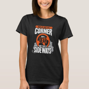 T-shirt Concours de dérive pour un conducteur de voiture d