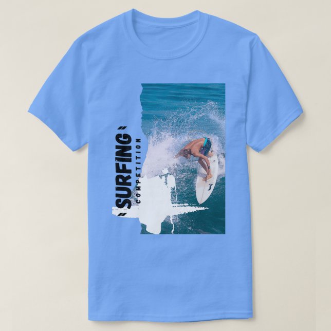 T-shirt Concours de surf (Design devant)