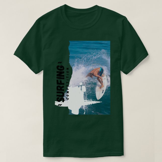 T-shirt Concours de surf T (Design devant)