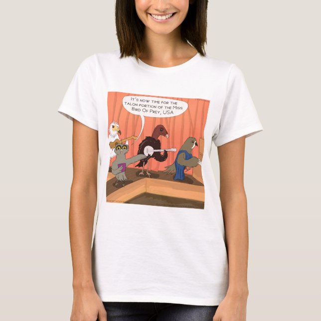 T-shirt Concours de Talon des Oiseaux de Proie (Devant)