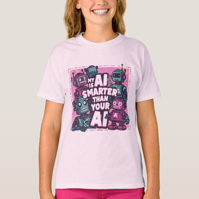 T-shirt concours d'intelligence artificielle (Devant)