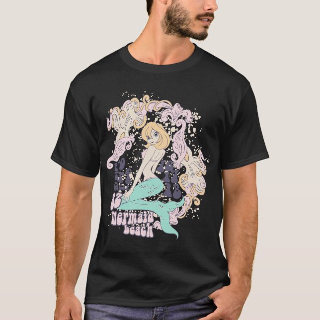 T-shirt Concours Pro Surf Mermaid Beach (Devant)