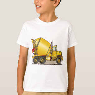 T-shirt concret de garçons de camion