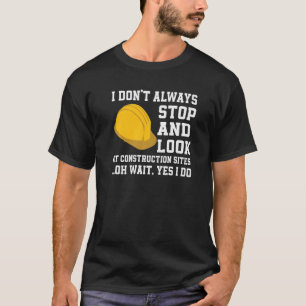 T-shirt Concret de mouvement du chantier