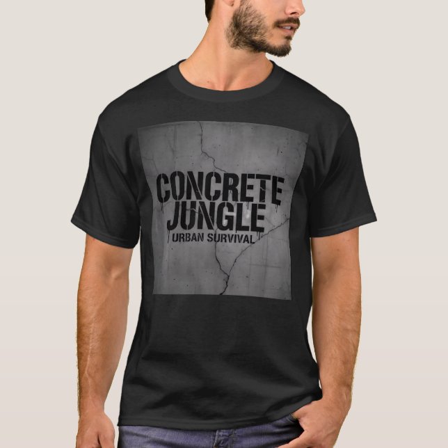 T-shirt Concrete Jungle - Urban Survival (Devant)