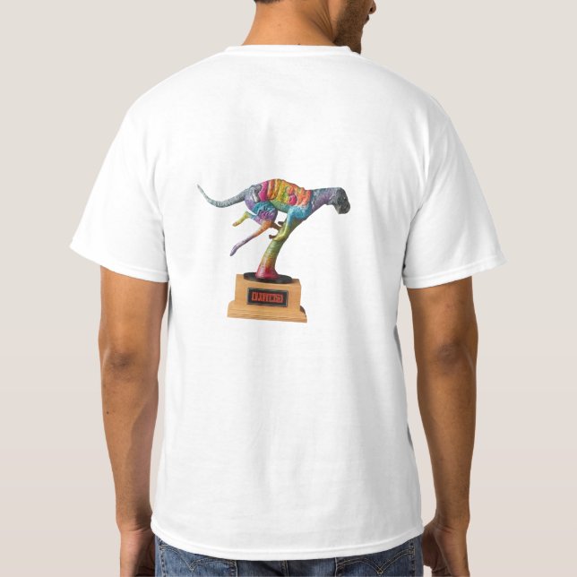 T-shirt conçu "Continuez à avancer" (Dos)