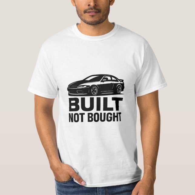 T-Shirt Conçu Non Acheté - Amateur De Voiture Pers (Devant)
