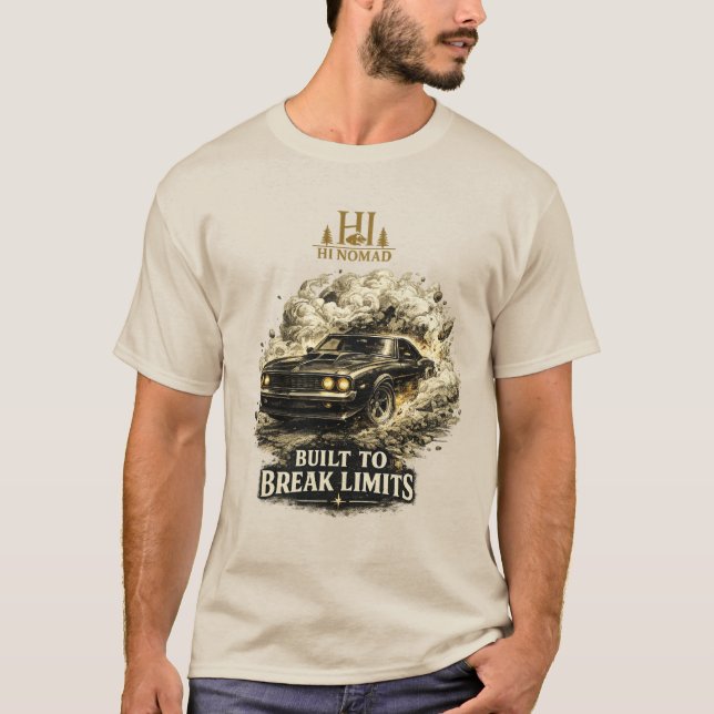 T-shirt Conçu pour briser les limites - Drift de muscle ca (Devant)