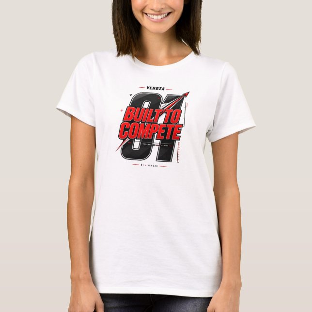 T-SHIRT CONÇU POUR CONCURRENCE (Devant)